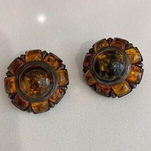 Vintage Clip On Earrings